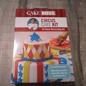 Cake Boss Circus cake kit. 24 piece